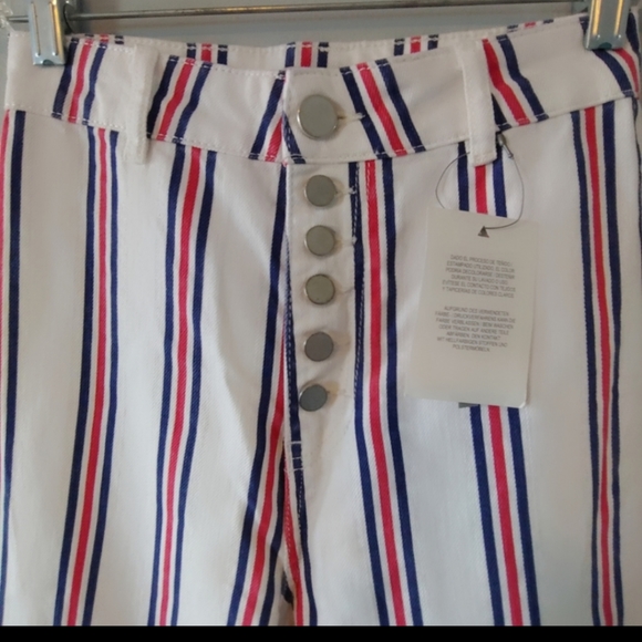 NWT ASOS Denim High Waist Long Button Fly Staight Jean. - Picture 3 of 11